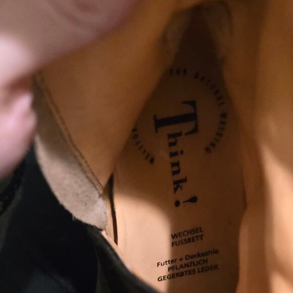 Think! Womens Suede Patchwork Boots Size 37 (6.5-7) - Picture 7 of 7